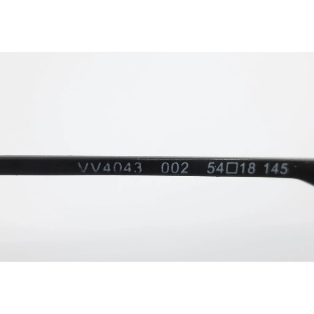 Viva Eyewear VV4043 002 Matte Black Grey Marble Rectangular Eyeglass Frames